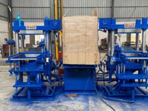 Hydraulic Rubber Molding Press Fully Automation Machine Platan size is = 20x20 = 150 Ton