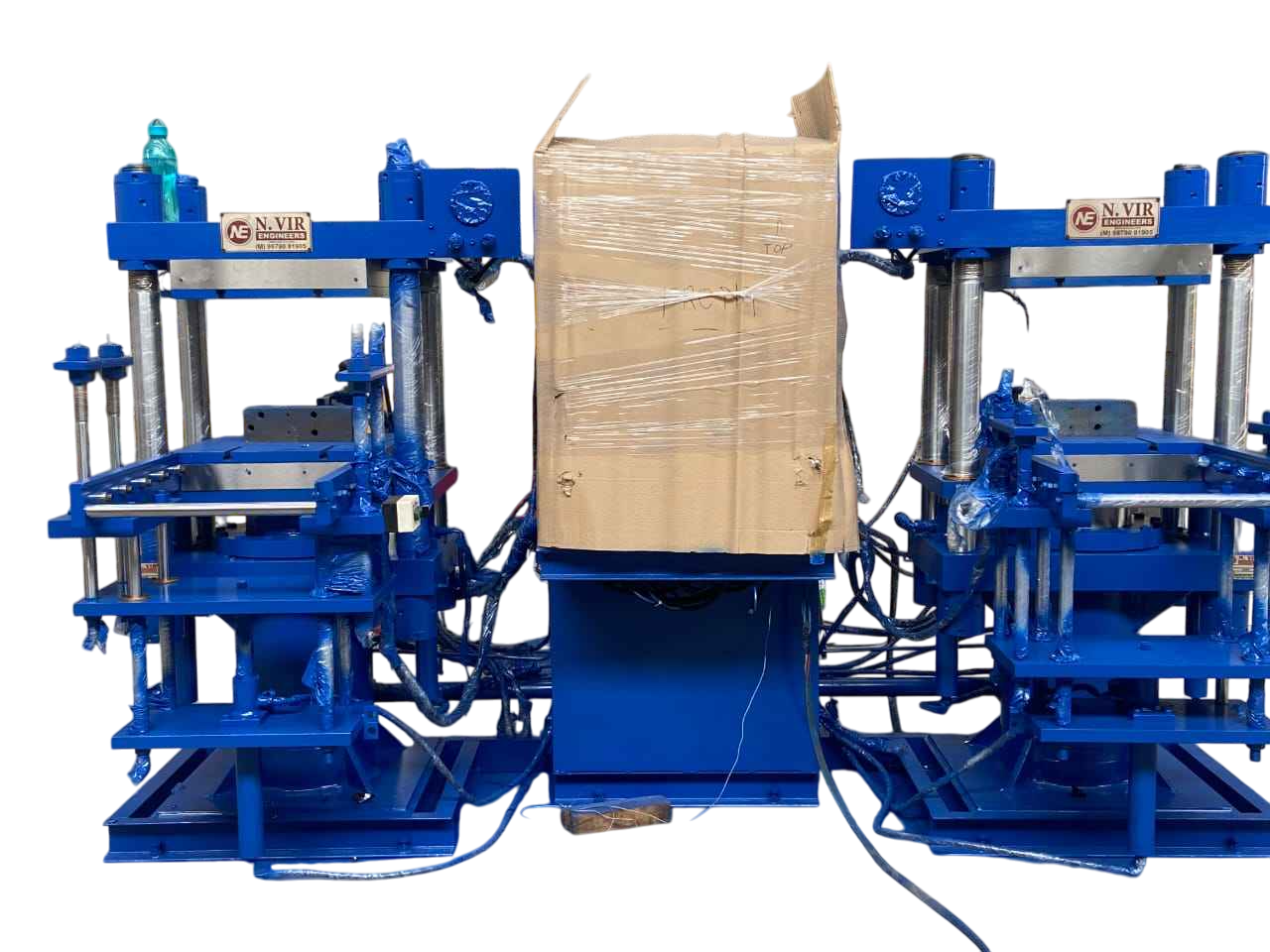 Hydraulic Rubber Molding Press Fully Automation Machine Platan size is = 20×20 = 150 Ton